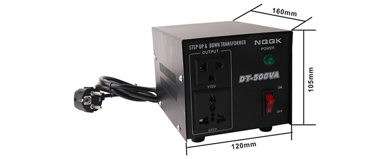 500W USB Power Voltage Converter STU-500 , Voltage Transformer , Step Up And Down Transformer