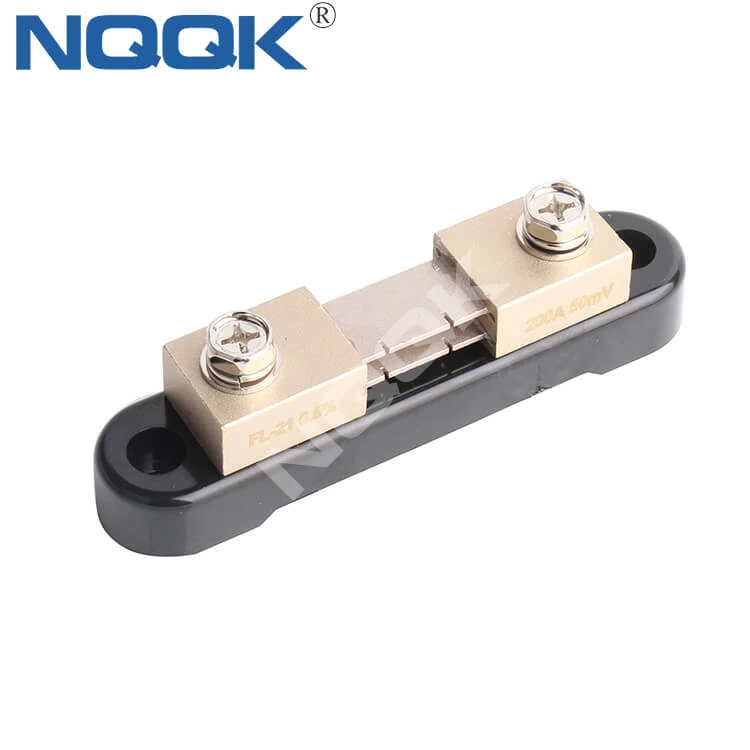 200A 75mV Voltmeter Ammeter DC current shunt resistor with base for DC application