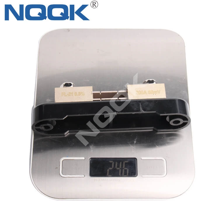200A 75mV Voltmeter Ammeter DC current shunt resistor with base for DC application