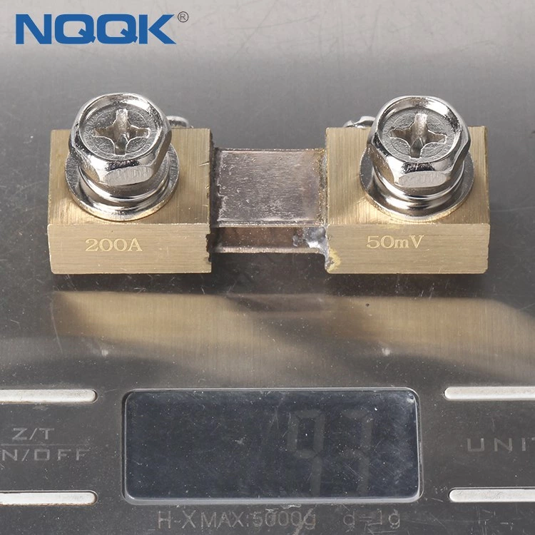200A 2 50mV Corea Type Voltmeter Ammeter DC Current Manganin Shunt Resistor