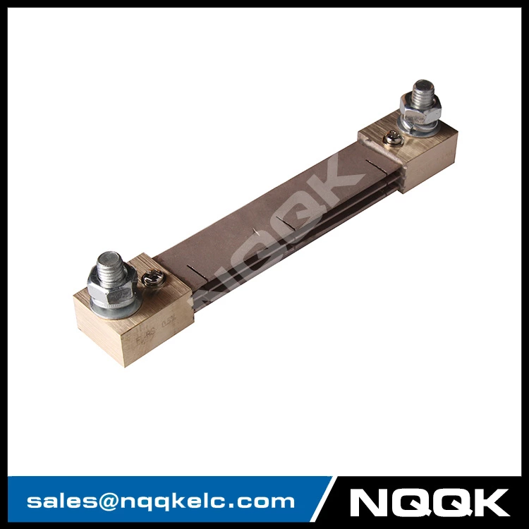 CE certificate 300A 150mV FL-RS Russian type dc current shunt resistor for DC equipment