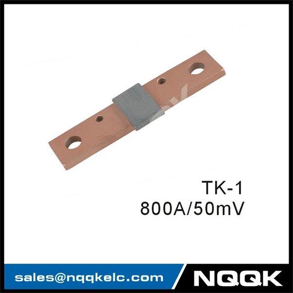 800A 50mV Turkey Type Voltmeter Ammeter DC Current Manganin Shunt Resistor