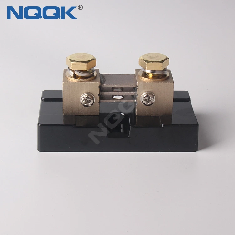 USA type 300A 50mV DC current Manganin shunt resistor with base