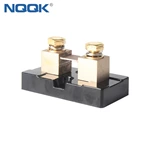 USA Type 200A 100mV DC Brass Electric Current Shunt Resistors for Ampere Panel Meter