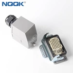 HDC-HDD-042-01D  side entry  HDD-042-M  HDD-042-F42 H10B-TS H10B-AG-LB series Heavy Duty Connectors With Silver Plated Needle
