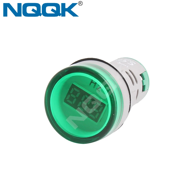 AD101-22HZ 0~99Hz 22mm  Green Frequency Meter Indicator