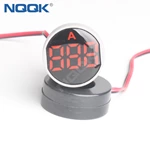 22mm 100A AC Red Yellow Blue Green White Single Phase LED Indicator Digital Current Ammeter Meter
