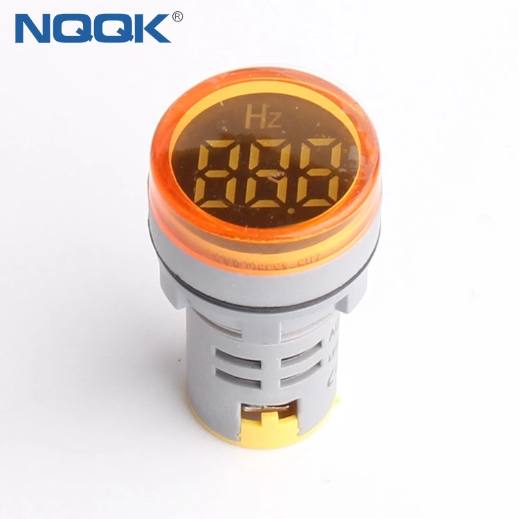 99 Hz Yellow 22 Mm Single Indicator Digital Frequency Meter