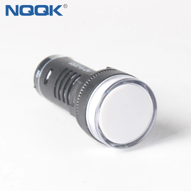 AD16-22SS 22mm 220V AC DC White Red Green Double Color Indicator Lamp Light