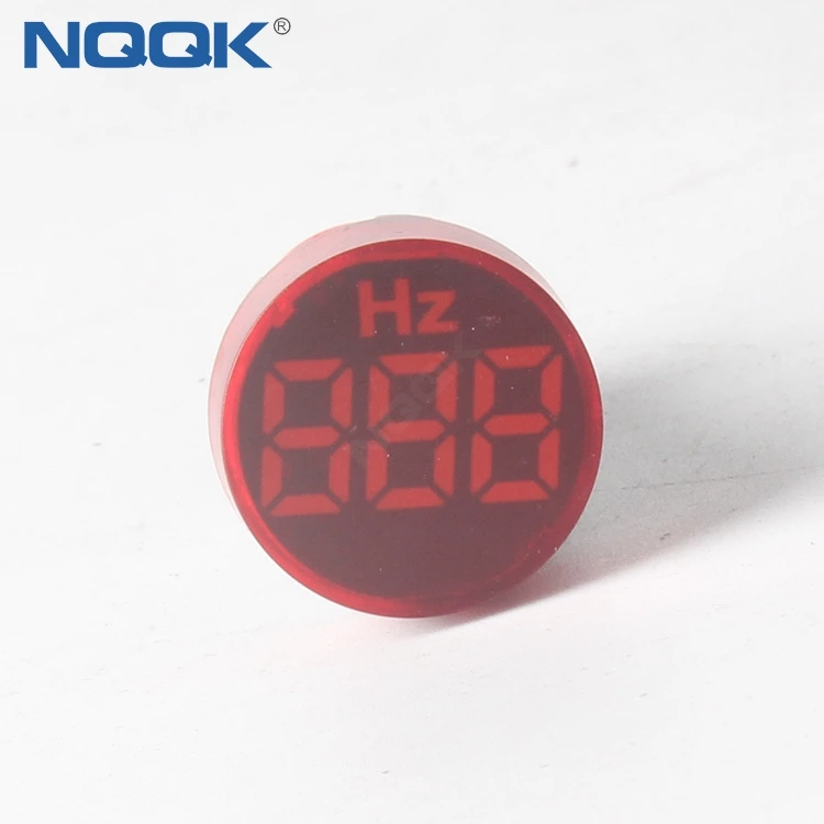 AD16-22HZ  0-99Hz 22 MM Red LED Frequency Meter indicator light