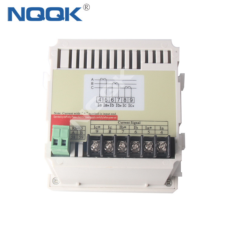 AC 200V 0.5 Class 5A 3 three phase digital ammeter current meter