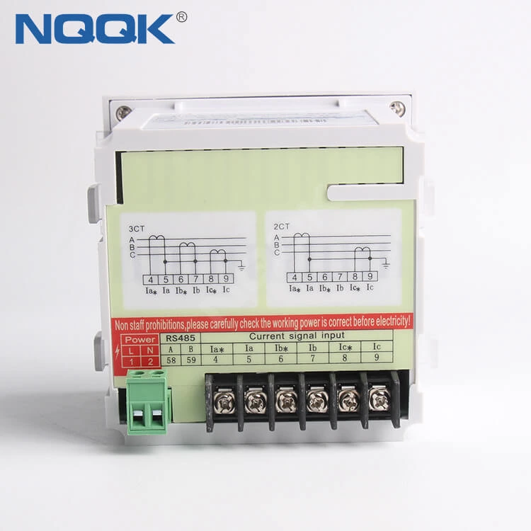 96 mm AC 5A 220V Class 0.5 NO Three 3 Phase Current Meter