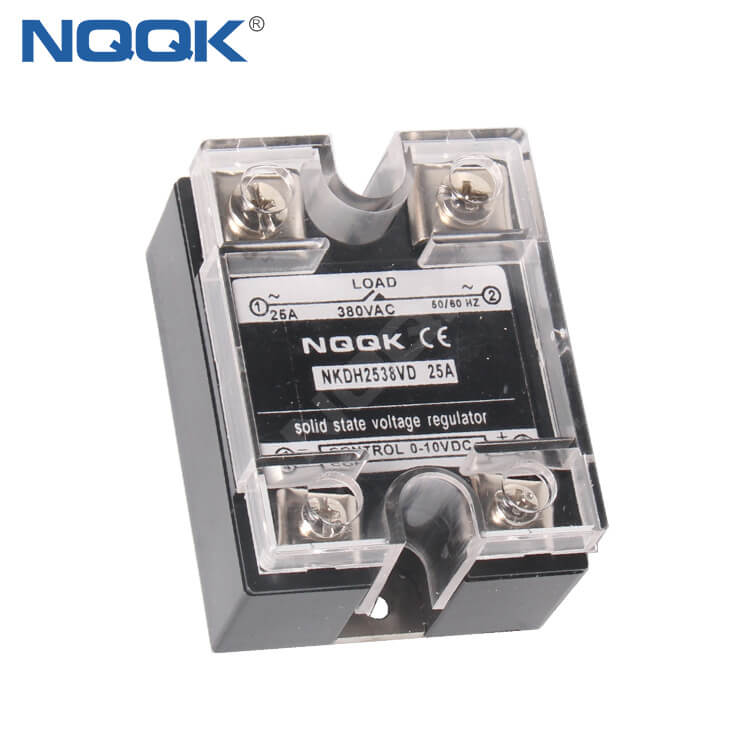 AC to DC 10-120A Single Phase AC SSR Solid State Relay with LED indicator