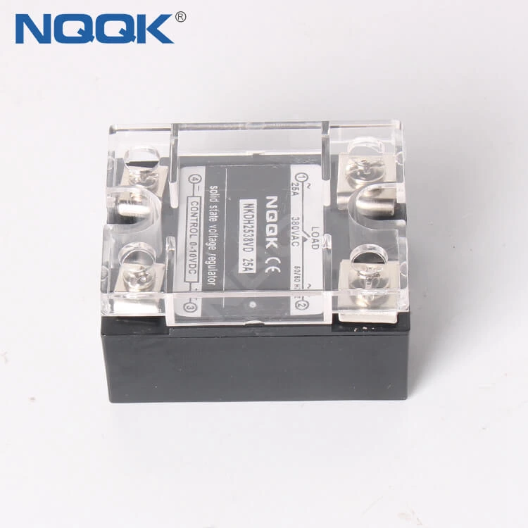 AC to DC 10-120A Single Phase AC SSR Solid State Relay with LED indicator