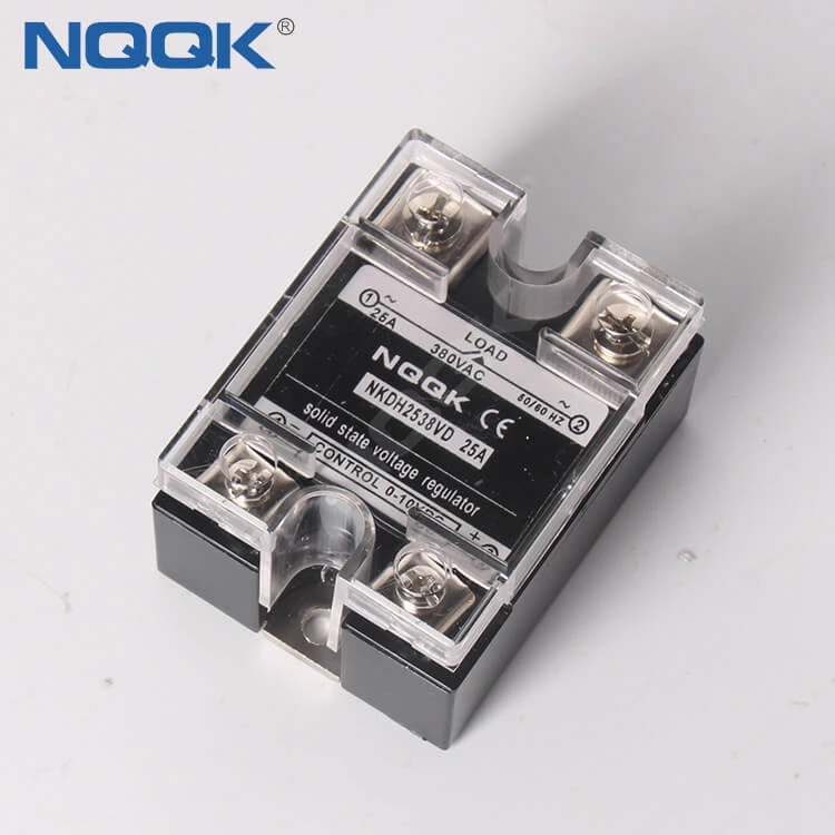 AC to DC 10-120A Single Phase AC SSR Solid State Relay with LED indicator
