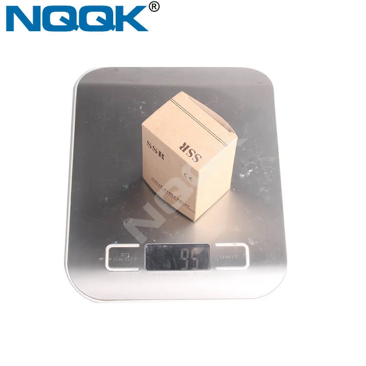 AC/AC 10-120A Single Phase AC SSR Solid State Relay with LED Indicator