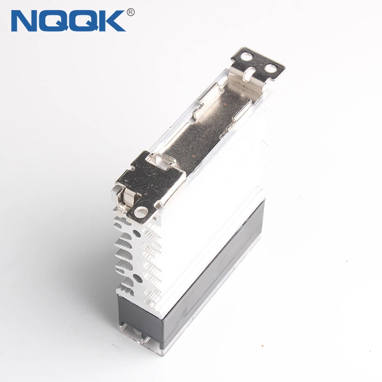 Slim size 10A 15A 25A 40A Zero cross or random turn on SSR Solid State Relay with heat sink