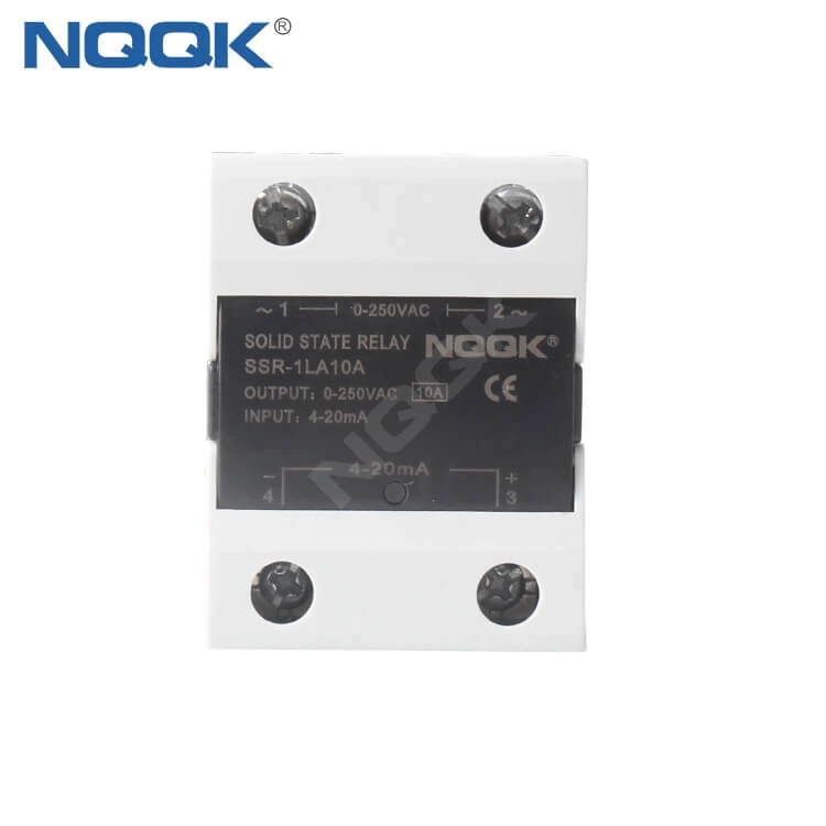 SSR-1LA10A 10A 250VAC 4 20mA Single Phase SSR Solid State Relay