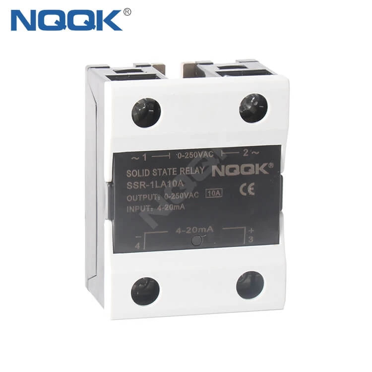 SSR-1LA10A 10A 250VAC 4 20mA Single Phase SSR Solid State Relay