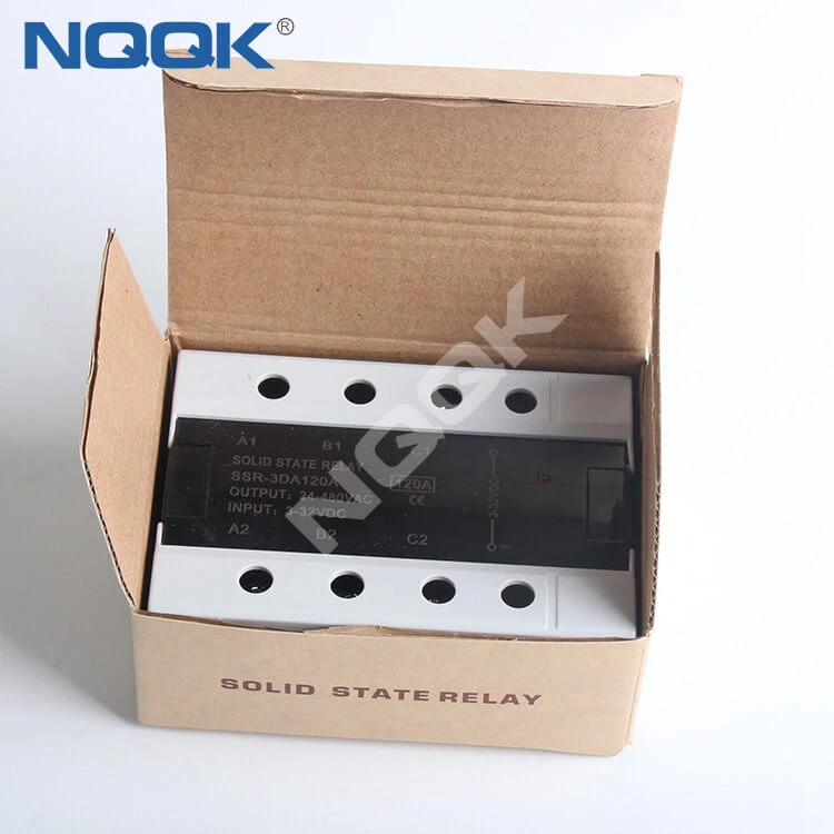 SSR-3DA120A 120A 32DC To 480VAC 3 Three Phase SSR Solid State Relay