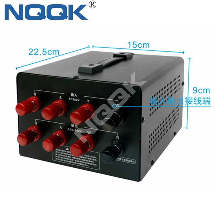 SSR-80A AC380V 80A 20KW 3 Three Phase SCR Solid State Voltage Thyristor Regulator