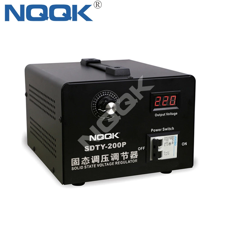 High Power Temperature Regulator 200A 20KW Solid State 220V Single Phase Electronic SCR Thyristor Power Regulator