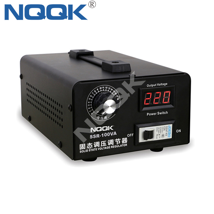 adjustable 0-220V thermostat 100A 10KW Solid state 220V single phase electronic SCR voltage regulator
