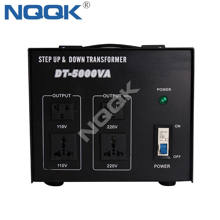 5000W 110Vac 220Vac Step Up Down Voltage Converter 5000VA Voltage Transformer