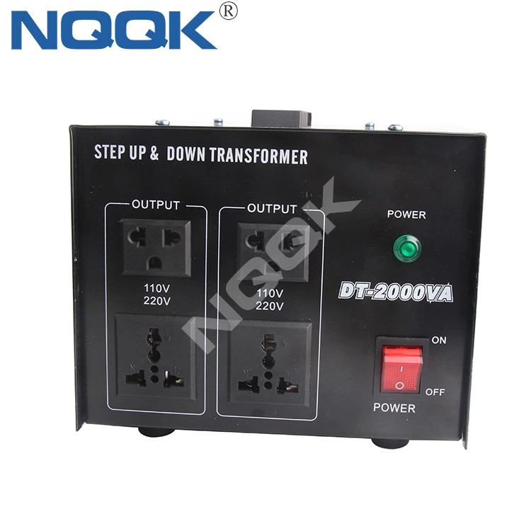 2000W 110v To 220v Step Up Down Voltage Converter 2000va Voltage Transformer