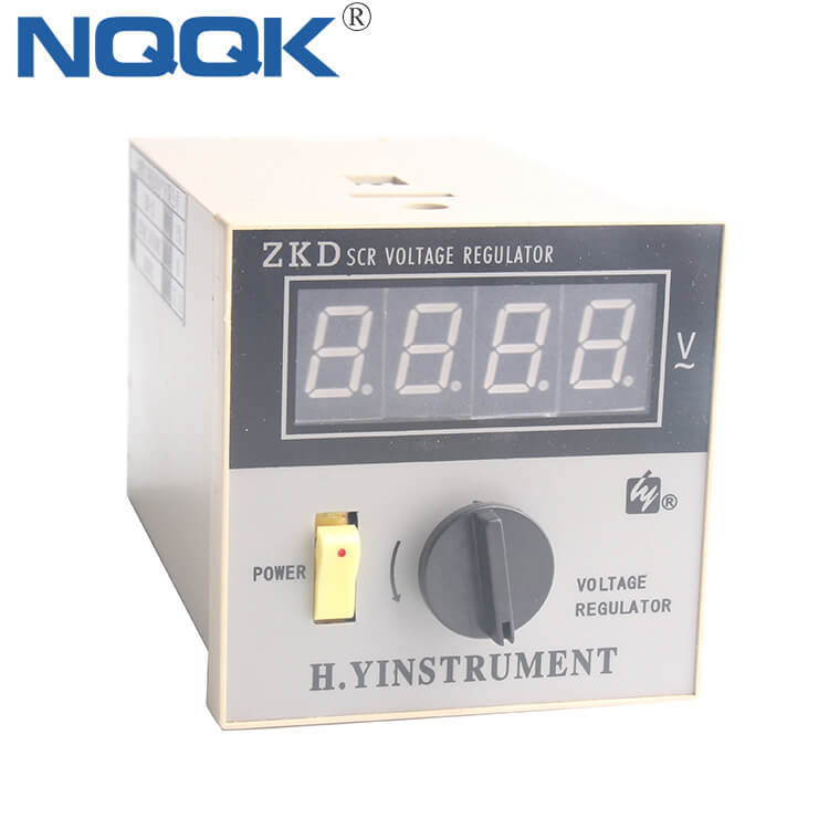 ZKD 220VAC 1% Digital Thyristor SCR Voltage Regulator with Fuse