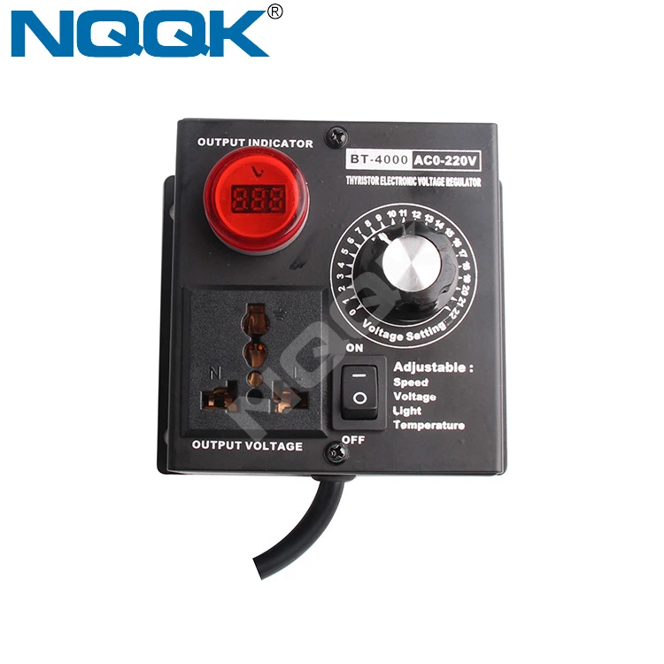 4000W SCR Module Dimming Speed Temperature Electronic Voltage Regulator