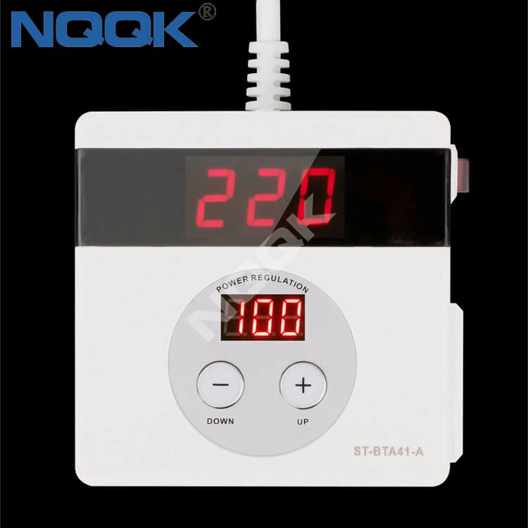4000W PC PP Material Single Phase Electronic Digital Display SCR Voltage Regulator