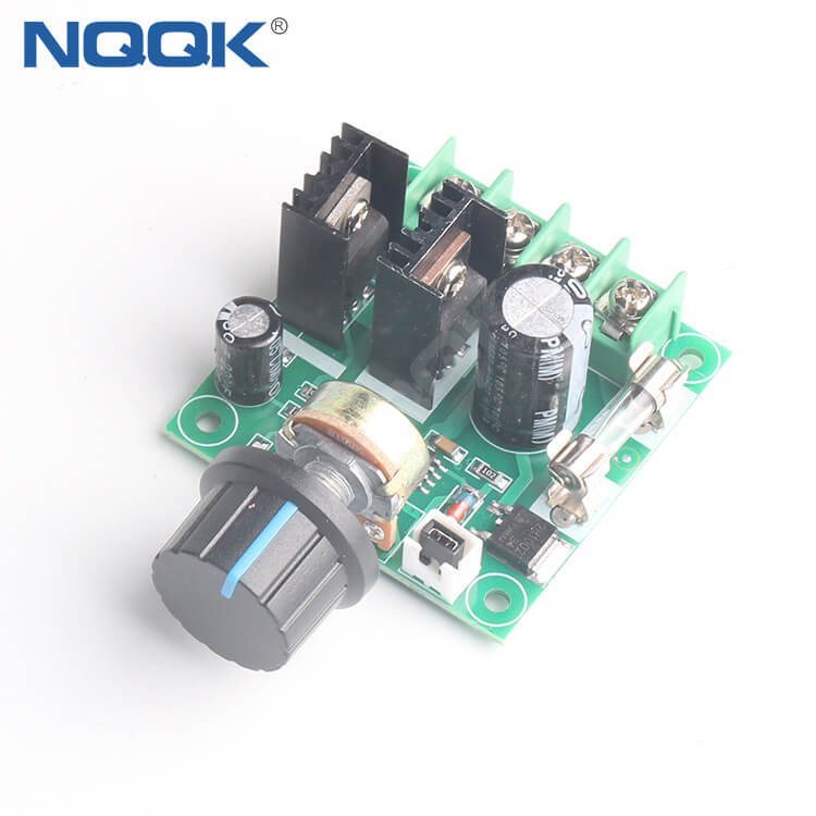 9V-50V 10A PWM DC Power Governor Stepless Pwm DC Motor Pump Speed Control Board