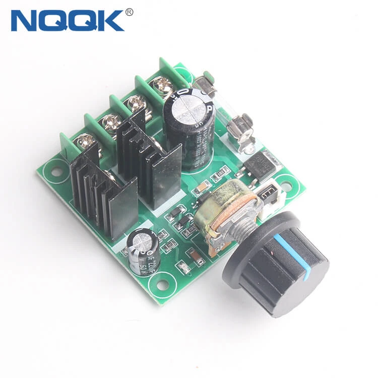 9V-50V 10A PWM DC Power Governor Stepless Pwm DC Motor Pump Speed Control Board