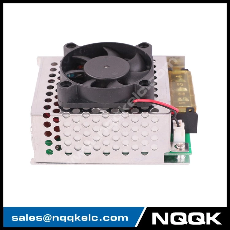 AC 220V 4000W SCR Electric Voltage Regulator Dimmer Temperature Motor Speed Controller With Fan