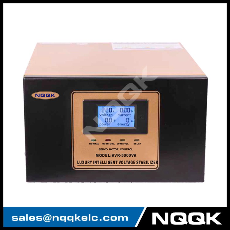 AVR 3KVA / 5KVA Servo Type 1Phase Series Voltage Regulator Voltage Stabilizer