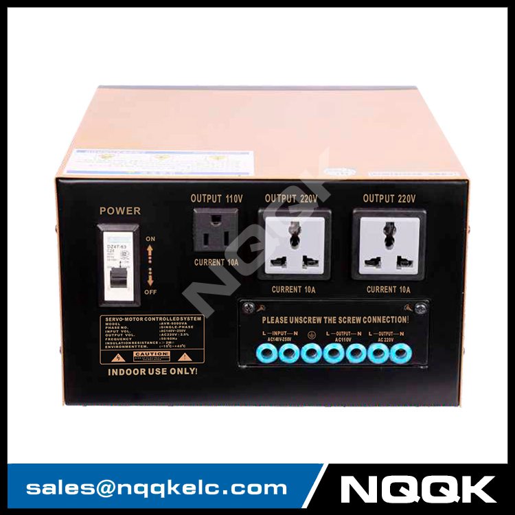 AVR 3KVA / 5KVA Servo Type 1Phase Series Voltage Regulator Voltage Stabilizer