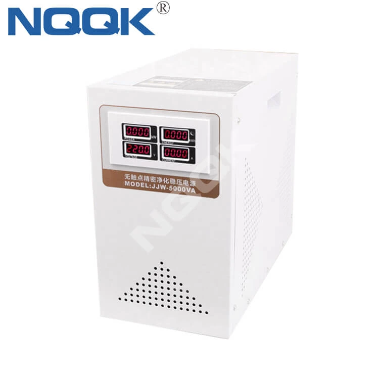 JJW 5KVA / 6KVA Precision Purified 1Phase Series Voltage Stabilizer Regulator