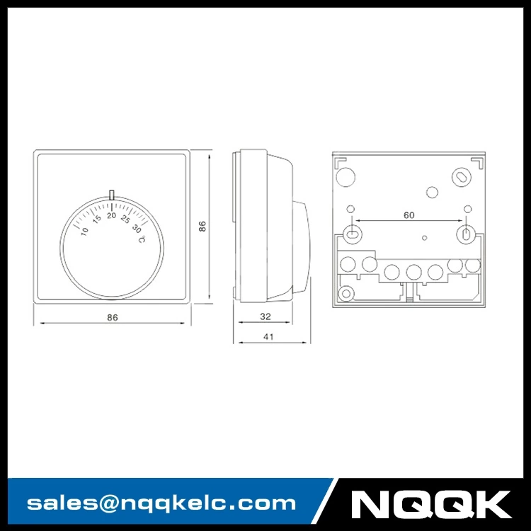 SG-2000 High Performance Air Conditioner adjustable Mechanical Room Thermostat