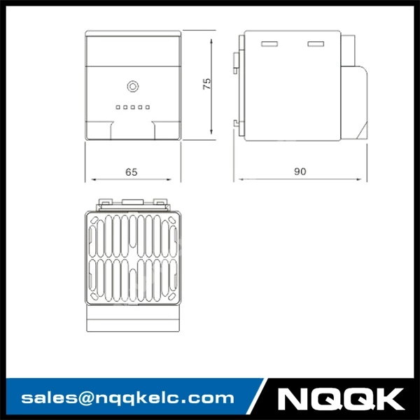 CSL028 150W , 250W , 400W Small Compact Semiconductor Clip Or Screw Fixing Fan Heater