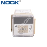 E5C4 48mm K J Mechanical Relay NO OFF Industrial Temperature Controller for Plastic / Rubber / Packing Machinery