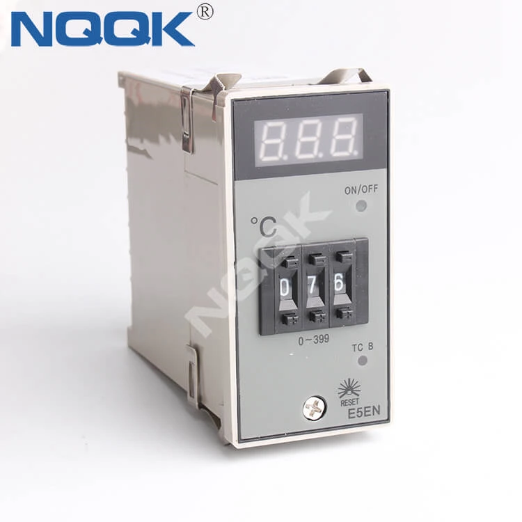 E5EN 48mm K J PT100 NO OFF Industrial Temperature Controller for plastic rubber packing machinery