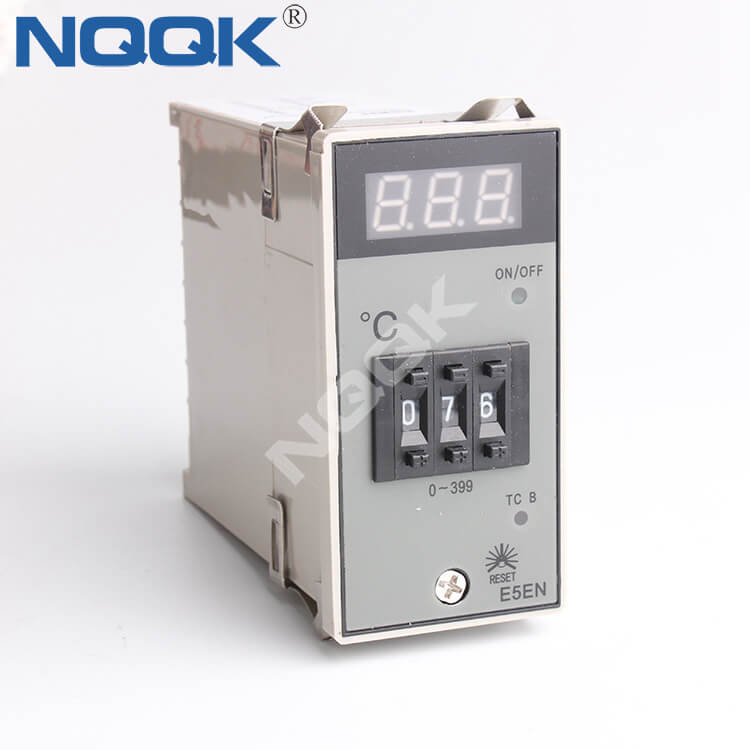 E5EN 48mm K J PT100 NO OFF Industrial Temperature Controller for plastic rubber packing machinery