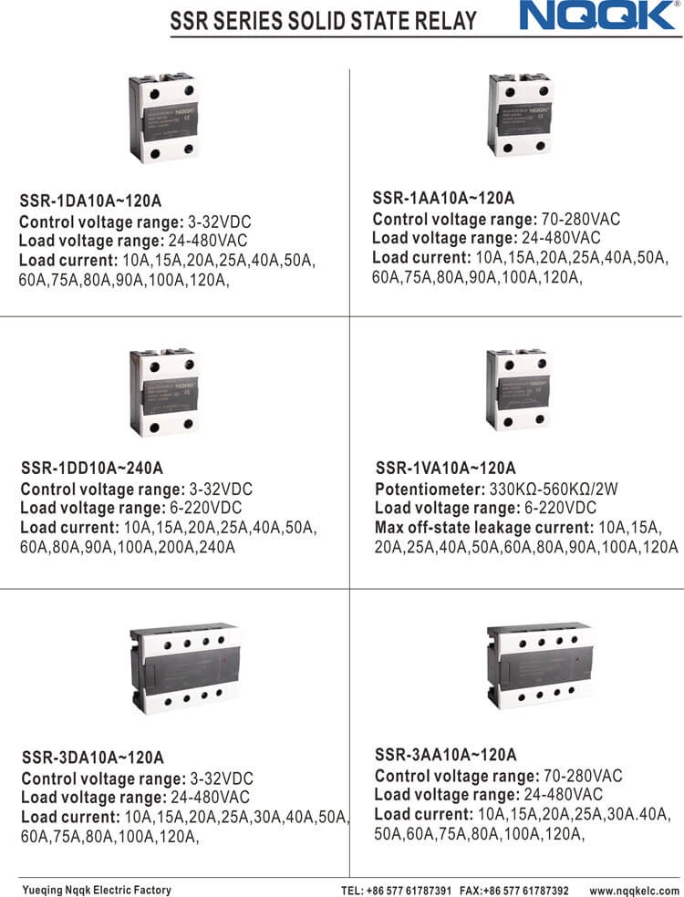 DC To DC 10A 240A Single Phase Solid State Relay