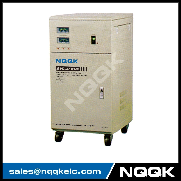 SVC 45KVA / 60KVA Servo Type 1Phase Series Voltage Stabilizer Regulator