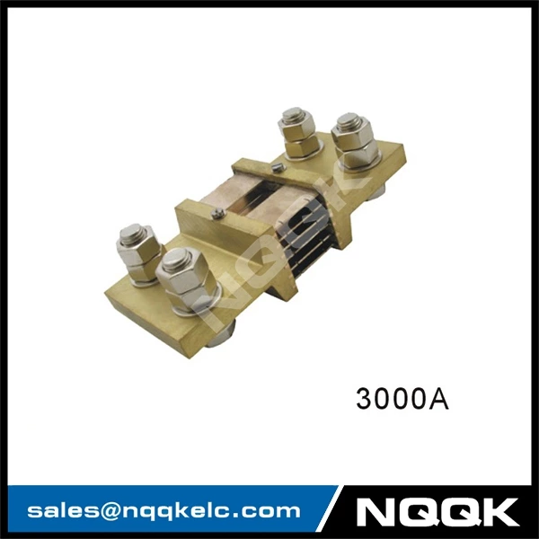 3000A Russia type Voltmeter Ammeter DC current Manganin shunt resistor