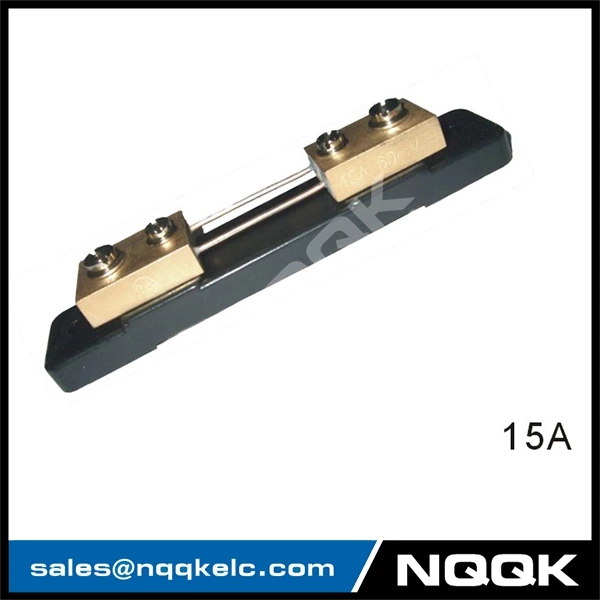 15A India type Voltmeter Ammeter DC current Manganin shunt resistor