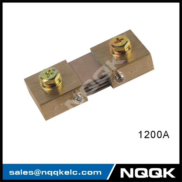 1200A 50mV Corea type Voltmeter Ammeter DC current Manganin shunt resistor