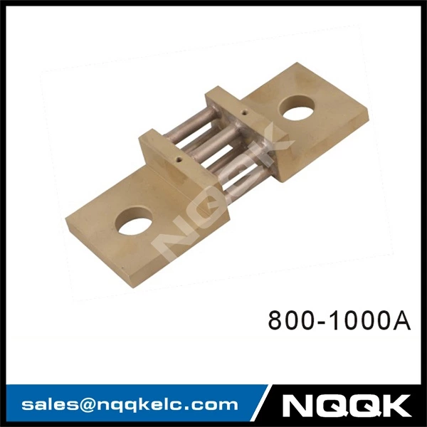 800A-1000A India type Voltmeter Ammeter DC current Manganin shunt resistor