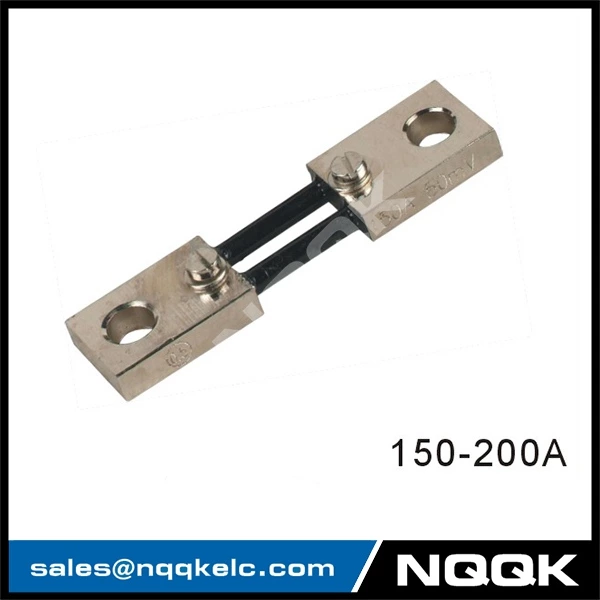 150-200A India type Voltmeter Ammeter DC current Manganin shunt resistor
